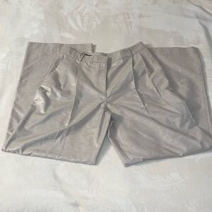 Zara Shimmer wide leg trousers